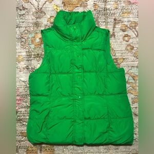 Old Navy Vest Green Women’s Size Small